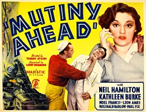 Sailor Prints: MUTINY AHEAD, top right: Kathleen Burke, 1935