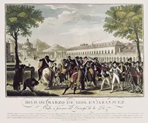 Burgos Prints: Mutiny of Aranjuez (March 19, 1808)