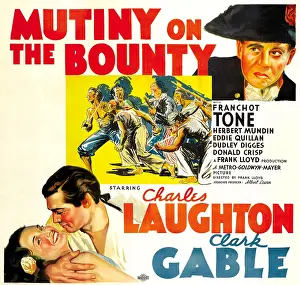 Posbyb Prints: MUTINY ON THE BOUNTY, top right: Charles Laughton