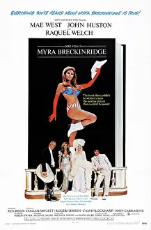 1970 Movies Prints: MYRA BRECKINRIDGE, US poster, bottom from left