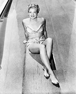Bathing Suit Prints: Myrna Dell, ca. late 1940s