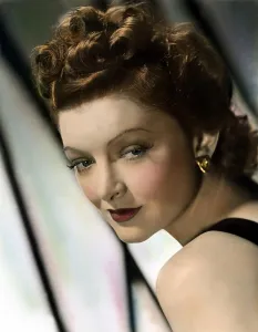 Glamour Prints: MYRNA LOY, MGM, 1940s