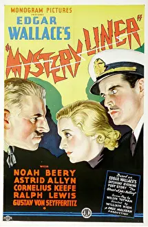 Officer Prints: MYSTERY LINER, Gustav von Seiffertitz, Astrid Allwyn, Cornelius Keefe, 1934