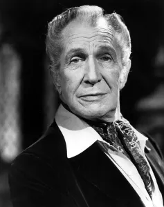 August Prints: MYSTERY!, Vincent Price, host-narrator of PBS-TV series, 1982-1989