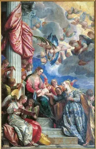 Steps Prints: The Mystic Marriage of St Catherine
