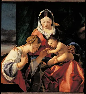 Bride Prints: Mystical Marriage of Saint Catherine