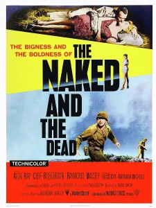 1958 Movies Prints: THE NAKED AND THE DEAD, US poster art