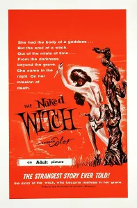 Naked Prints: THE NAKED WITCH, US poster, 1961