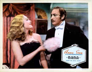 Lionel Prints: NANA, Anna Sten, Lionel Atwill, 1934