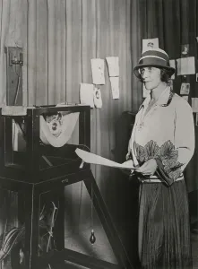 Broadcasting Prints: Nancy Astor, American born member of British Parliament