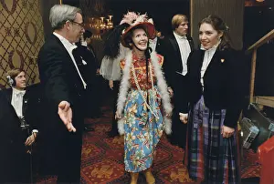 Conservatives Prints: Nancy Reagan in her Second-Hand Clothes costume for the Gridiron Club