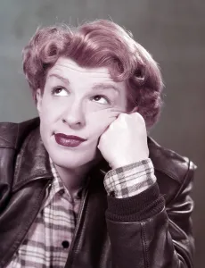 Leather Jacket Prints: Nancy Walker, ca. 1950s