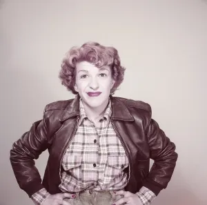 Leather Jacket Prints: Nancy Walker, ca. 1950s