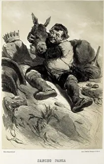 Miguel De 1547 1616 Prints: NANTEUIL, Celestin (1813-1873)