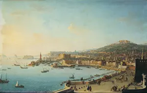 Peacefulness Prints: Naples Seen form the Easter Coast (Napoli dalla zona orientale)