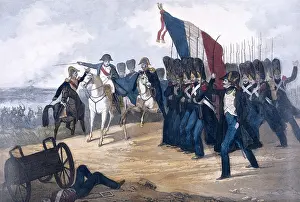 Attire Prints: Napoleon in the Battle of Waterloo, 1815