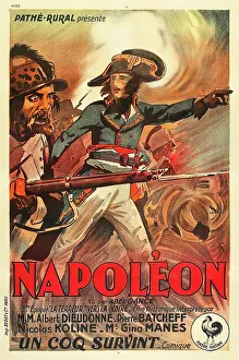 French Poster Prints: NAPOLEON, French poster art, Albert Dieudonne, 1927