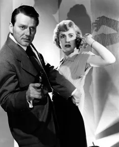 Mcgraw Prints: THE NARROW MARGIN, Charles McGraw, Jacqueline White, 1952