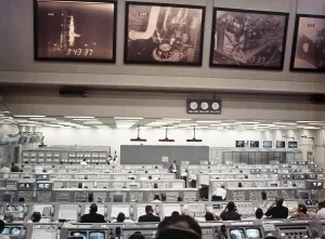 Control Room Prints: NASA Launch Control during Apollo 8, the first manned mission to the Moon