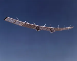 Propellers Prints: NASA's Pathfinder developed in the 1980s was solar powered
