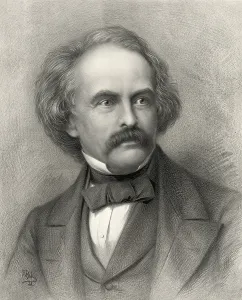 Images Dated 14th December 2007: Nathaniel Hawthorne (1804-64) American novelist who wrote 'the Scarlett Letter