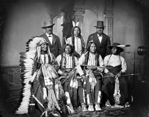 Backdrop Prints: Native Americans, Sioux Indians
