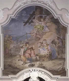 Shepherd Prints: Nativity, by Francesco Zugno, 18th Century