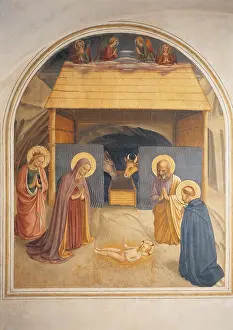 Stable Prints: The Nativity, by Guido di Pietro (Piero) known as Beato Angelico