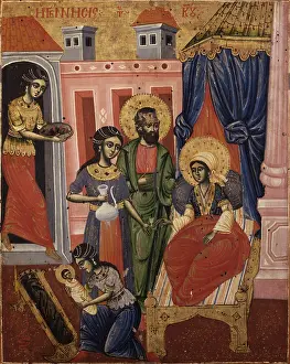 Virgin Prints: Nativity of the Virgin, attributed to Terpo and Eftim