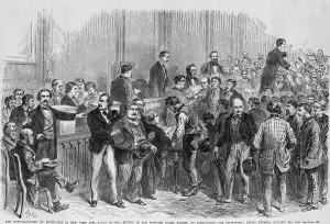 Crowded Prints: The naturalization of foreigners in New York City