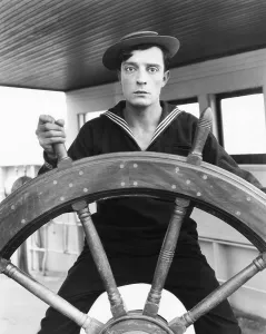 Ships Wheel Prints: THE NAVIGATOR, Buster Keaton, 1924
