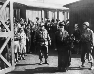 Liberation Prints: Nazi commandant of the concentration camp at Altendorf