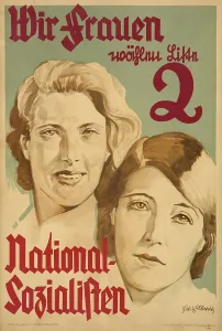 Faces Prints: Nazi Party poster for the German Reichstag elections 1932