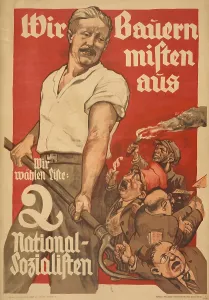Repression Prints: Nazi Party poster for the German Reichstag elections 1932
