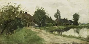 Road Prints: Near Breukelen on the Vecht, by Nicolaas Bastert