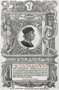 Humanist Prints: NEBRIJA, Antonio Martinez de Cala