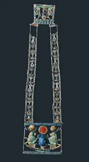 Egyptian Empire Prints: Necklace of the Rising Sun. 1370 -1352 BC