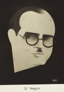 NEGRIN LOPEZ, Juan (1892-1956). Spanish politician, Prime Minister of the Republican Government from 1937 to 1945. Caricature by Dameson