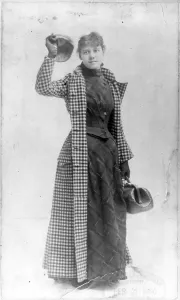 April Prints: Nellie Bly. Elizabeth Cochrane 'Nellie Bly', 1890