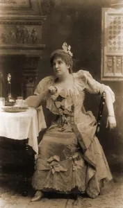 Australian Prints: Nellie Melba (1859-1931), the internationally acclaimed Australian opera star, 1896