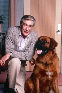 Mulligan Prints: EMPTY NEST, from left: Richard Mulligan, Bear the Dog, 1988-1995