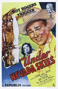 Hayes Prints: UNDER NEVADA SKIES, US poster art