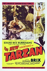 Barechested Prints: THE NEW ADVENTURES OF TARZAN, US poster