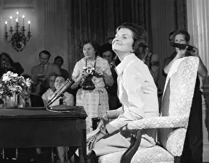 25th Amendment Prints: New First Lady, Betty Ford, at her first press conference
