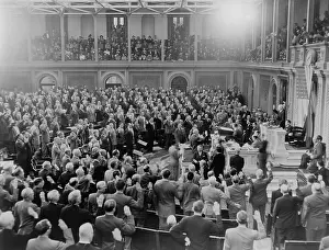 Rayburn Prints: New members of 81st Congress being sworn in by Speaker Sam Rayburn