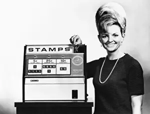 Mail Prints: New Post Office Department stamp vending machine to be tested in Washington D