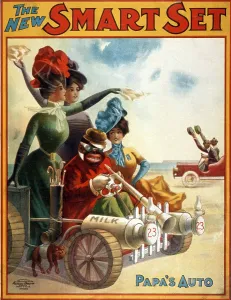 Vaudeville Prints: The New Smart Set. Vaudeville led by African American performer S. H. Dudley. poster, 1906