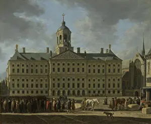Royal Palace Prints: New Town Hall on Dam Square, Amsterdam