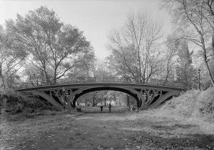 Path Prints: New York City, Central Park's Gothic Arch