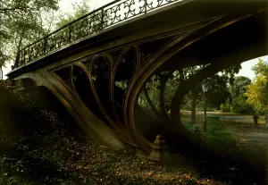 Central Park Prints: New York City, Central Park's Gothic Arch